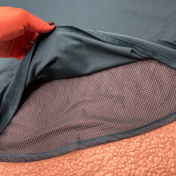 Avia Teal Short Sleeve Layered Athletic Top XXL 18 - Picture 4 of 11